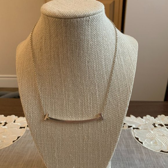 Silver Bar Necklace - Picture 1 of 5